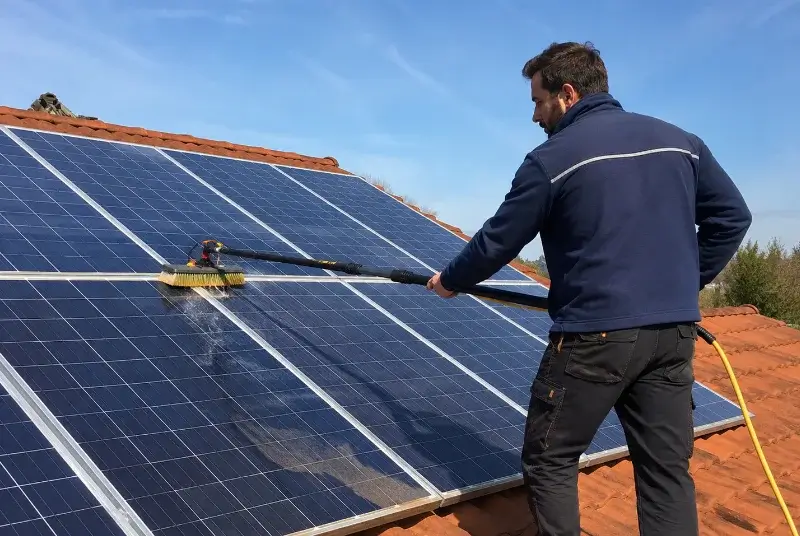 Nettoyage et entretien de panneaux solaires à Dinard